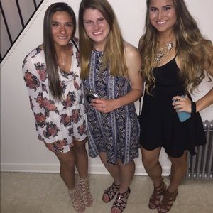 Very cute floral romper